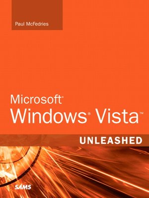 cover image of Microsoft&#174; Windows&#174; Vista<sup><small>TM</small></sup> Unleashed